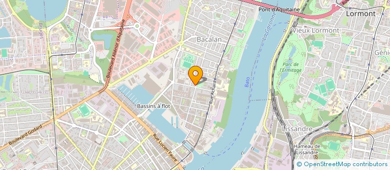 localisation de l'entreprise AQUITAINE RENOVATION BATIMENT 33 à BORDEAUX