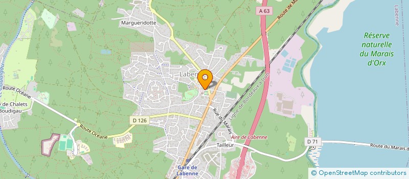 localisation de l'entreprise AQUITAINE RENOVATION IMMOBILIER à LABENNE