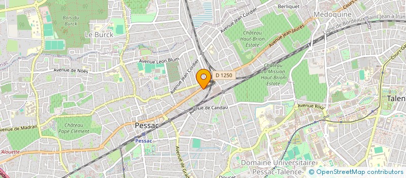 localisation de l'entreprise AQUITAINE REPARATION VEHICULE INUSTRIEL à PESSAC