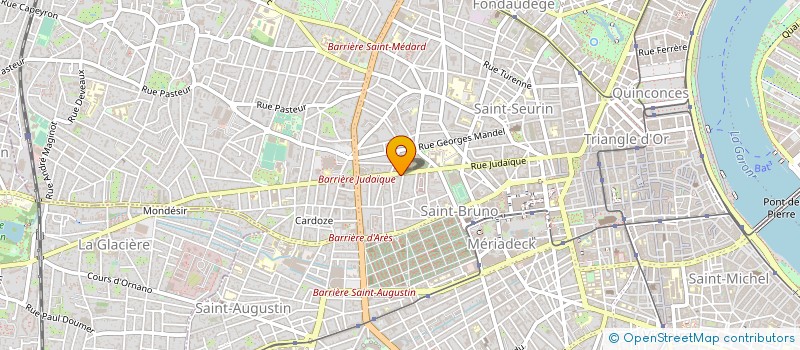 localisation de l'entreprise AQUITAINE SERVICE TRANSPORT à BORDEAUX