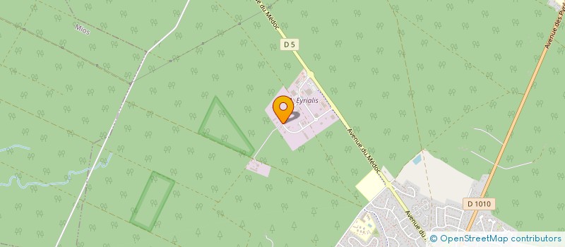 localisation de l'entreprise AQUITAINE SERVICES MANUTENTION à LE BARP