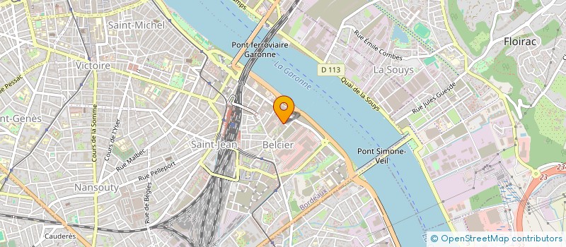 localisation de l'entreprise AQUITAINE SERVICES NAVETTES ET TRANSPORTS à BORDEAUX