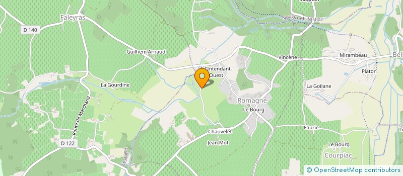 localisation de l'entreprise AQUITAINE SERVICES PISCINES  LUDON-MEDOC