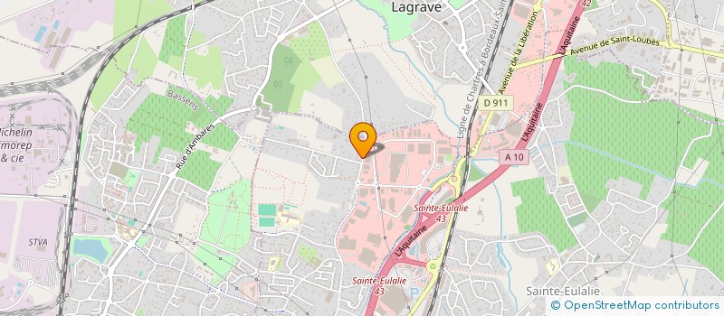 localisation de l'entreprise AQUITAINE SOLUTION TRANSPORT à CARBON-BLANC