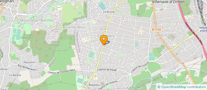 localisation de l'entreprise AQUITAINE SPORT POUR TOUS à VILLENAVE-D'ORNON