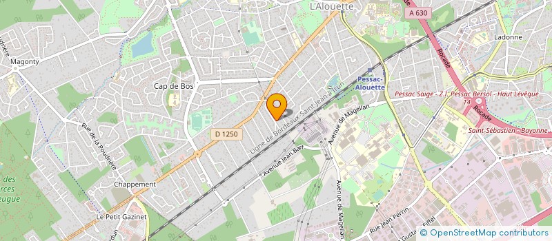 localisation de l'entreprise AQUITAINE TAITEMENT DES EAUX CONCEPTION à PESSAC