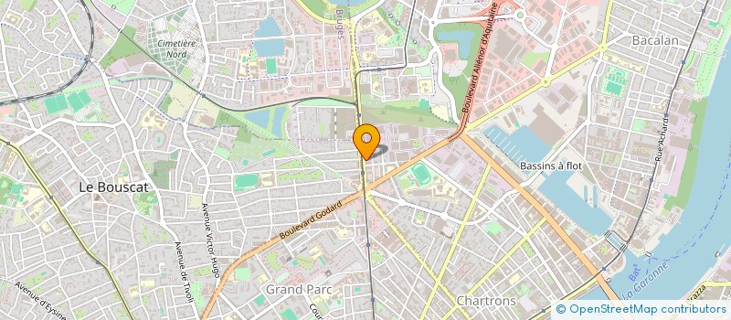 localisation de l'entreprise AQUITAINE TPMP  BORDEAUX