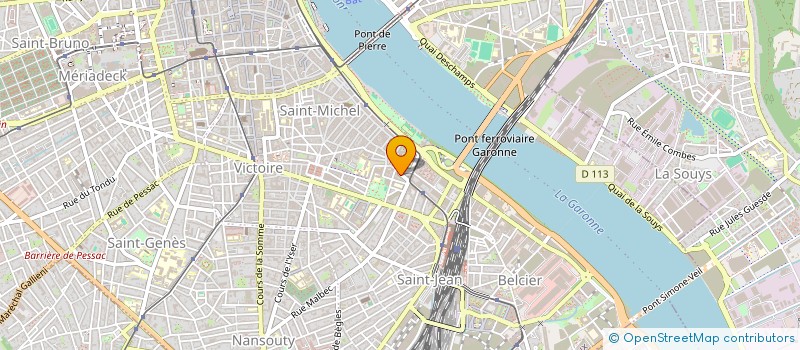 localisation de l'entreprise AQUITAINE TRANSIT EXPRESS à BORDEAUX