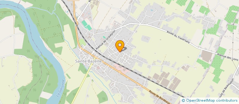 localisation de l'entreprise AQUITAINE TRANSPORTS  SAINTE-BAZEILLE