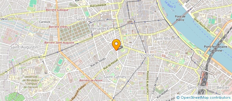 localisation de l'entreprise AQUITAINE VEHICULES EXPORT  BORDEAUX