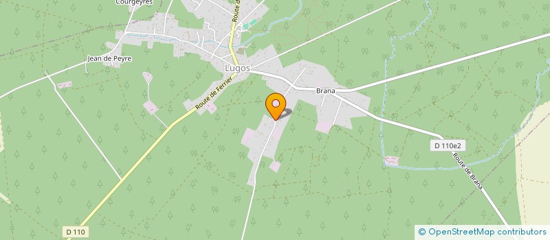 localisation de l'entreprise AQUITAINE VIDEO SYSTEME à LUGOS