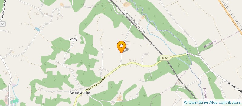 localisation de l'entreprise AQUITEL  POUILLON