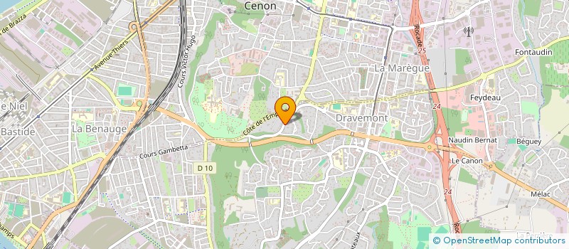localisation de l'entreprise AQUITEP à FLOIRAC