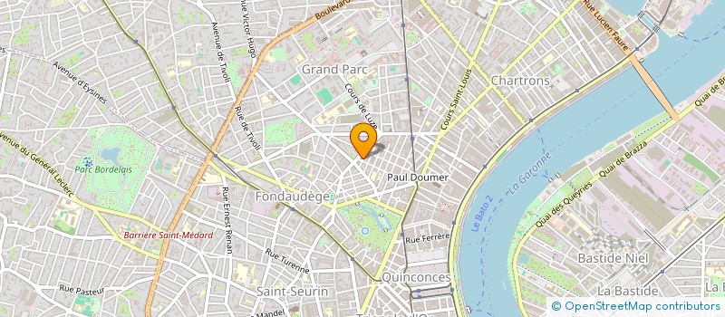 localisation de l'entreprise AQUITI GESTION  BORDEAUX