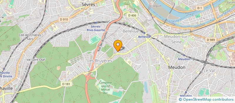 localisation de l'entreprise AQUONEX CONSULT à MEUDON