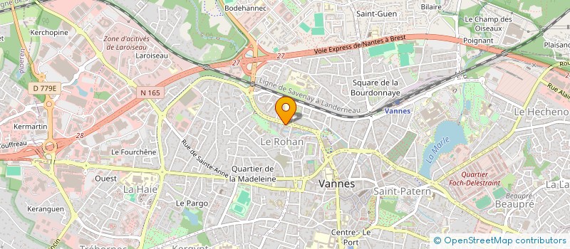 localisation de l'entreprise AQYLA à VANNES