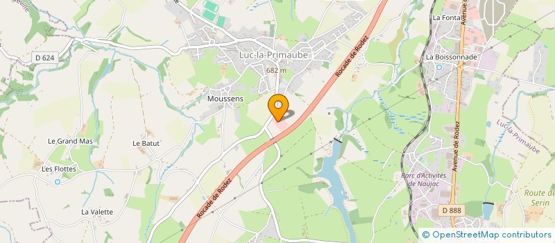 localisation de l'entreprise AR 12  ALMONT-LES-JUNIES