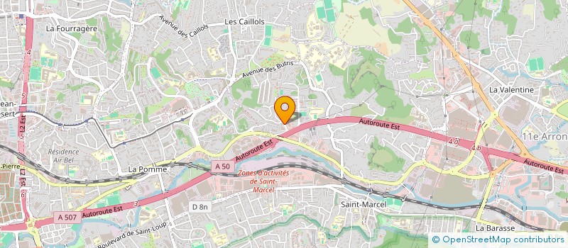 localisation de l'entreprise AR 13 RENOVATIONS à MARSEILLE 11EME