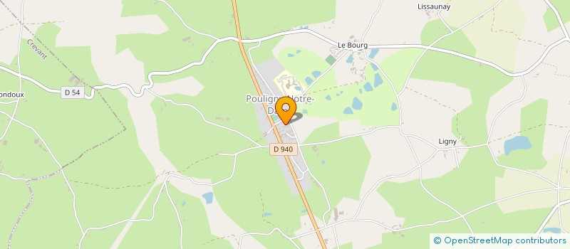 localisation de l'entreprise AR 36 TRAVAUX PUBLICS ET PARTICULIERS à POULIGNY-NOTRE-DAME
