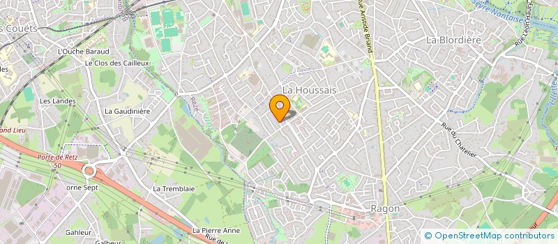 localisation de l'entreprise AR 44  REZE