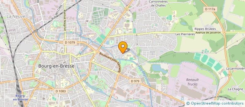 localisation de l'entreprise AR AUDIO  BOURG-EN-BRESSE