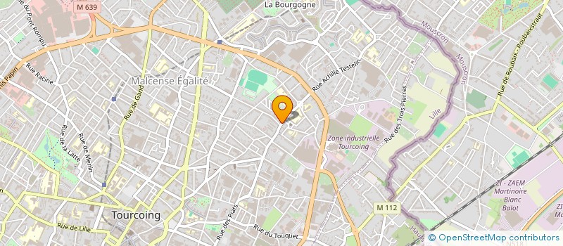 localisation de l'entreprise AR AUDITION à TOURCOING