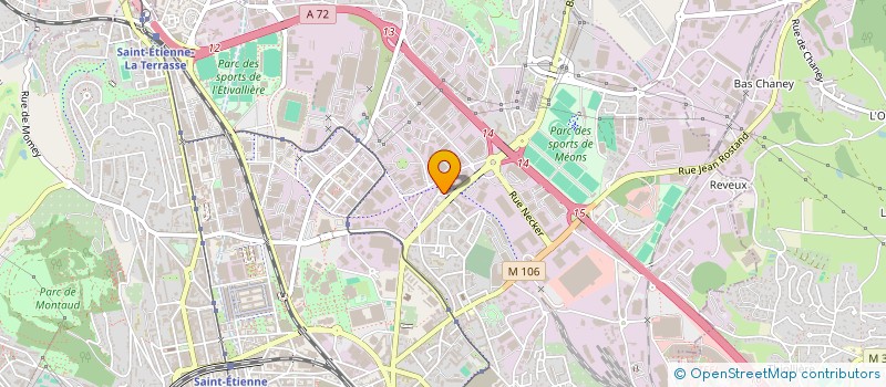 localisation de l'entreprise AR AUTO  SAINT-ETIENNE