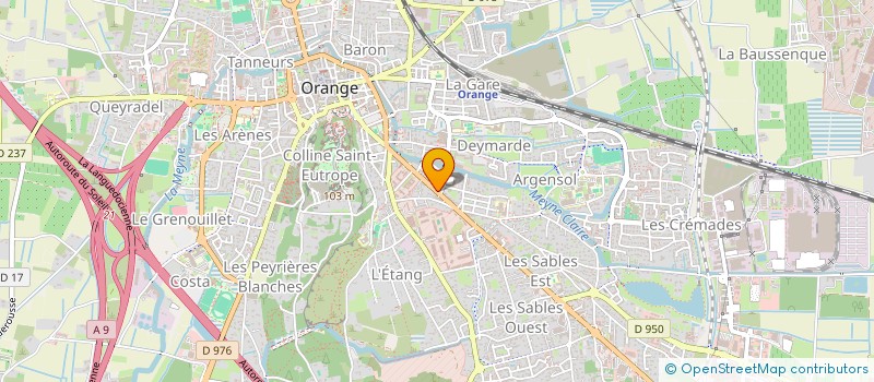 localisation de l'entreprise AR AUTO  ORANGE