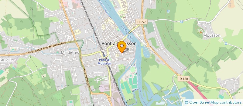 localisation de l'entreprise AR AUTO SERVICES  PONT-A-MOUSSON