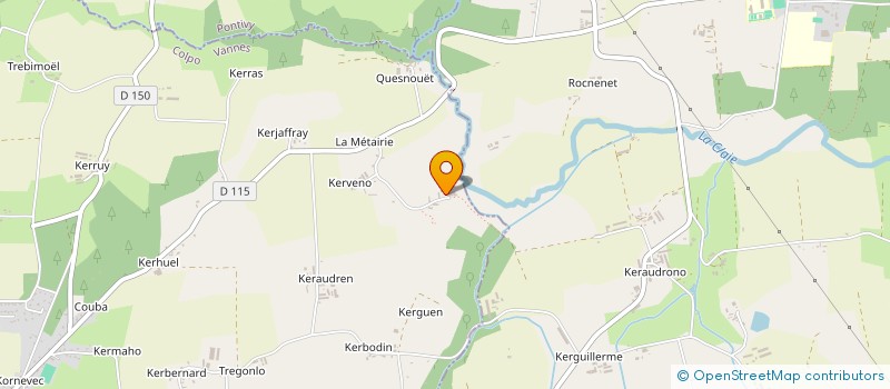 localisation de l'entreprise AR BANN HEOL  COLPO