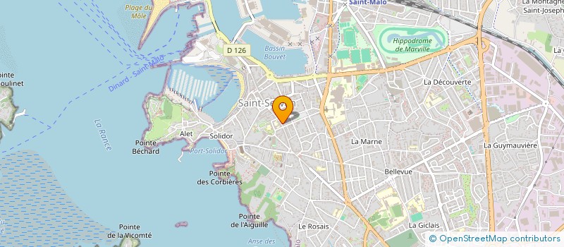 localisation de l'entreprise AR BARADOZ  SAINT-MALO