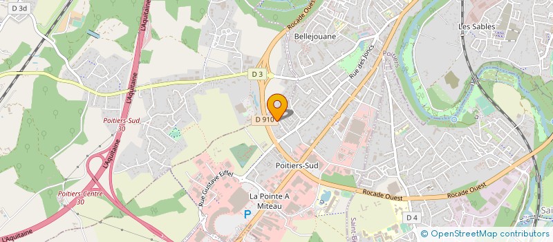 localisation de l'entreprise AR BAT à POITIERS