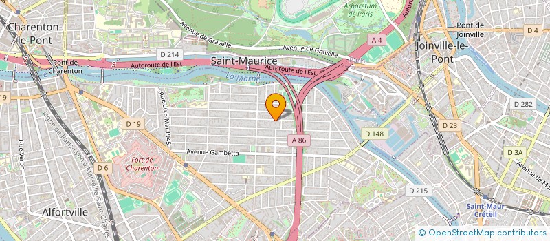 localisation de l'entreprise AR BATIMENT  MAISONS-ALFORT