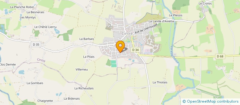 localisation de l'entreprise AR'BETON  BREAL-SOUS-MONTFORT