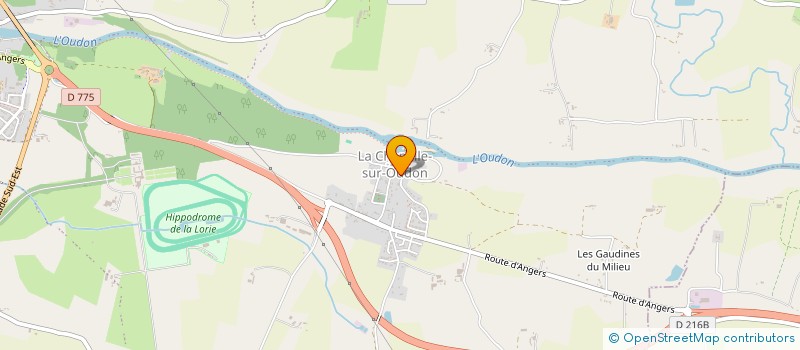 localisation de l'entreprise AR BOIVIN à SEGRE-EN-ANJOU BLEU