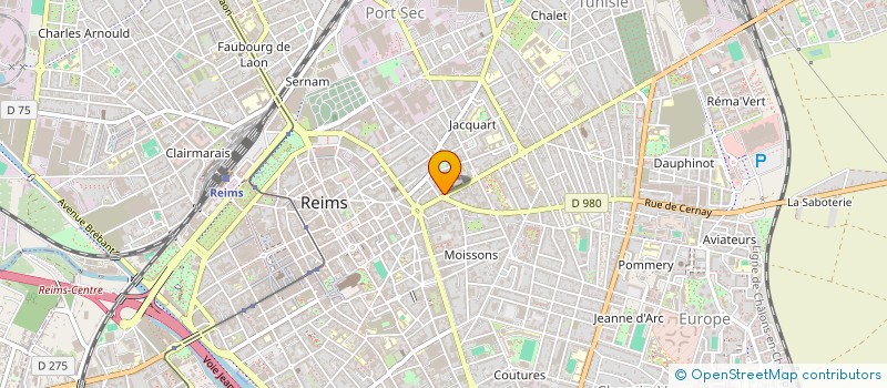 localisation de l'entreprise AR BOSPHORE  REIMS