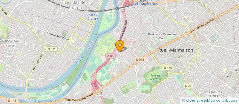 localisation de l'entreprise AR BRAZ à RUEIL-MALMAISON