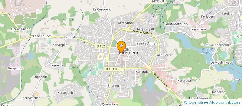 localisation de l'entreprise AR BREIZH à PLOEMEUR