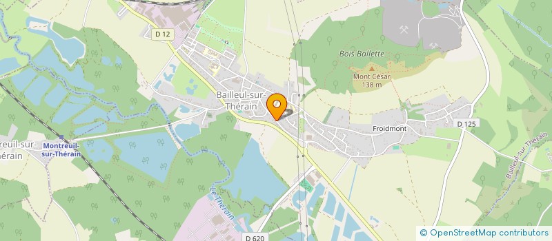 localisation de l'entreprise AR'C.A.D.E.S. à BAILLEUL-SUR-THERAIN