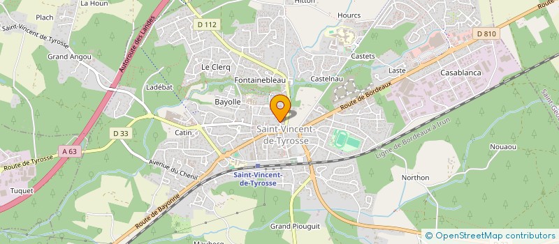 localisation de l'entreprise AR.C.A.DE  SAINT-GEOURS-DE-MAREMNE