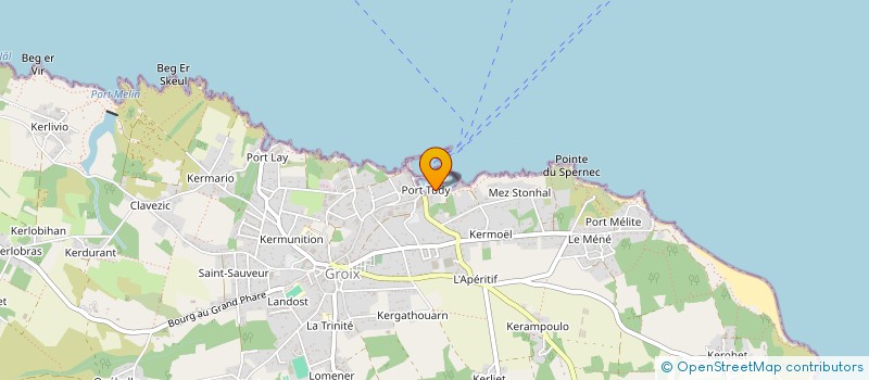 localisation de l'entreprise AR C'HANOT à GROIX