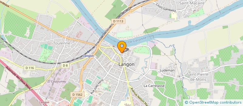 localisation de l'entreprise AR & C LAVERIE  TOULENNE