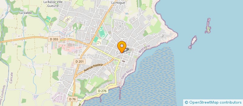 localisation de l'entreprise AR CANCALE AUDITION  CANCALE