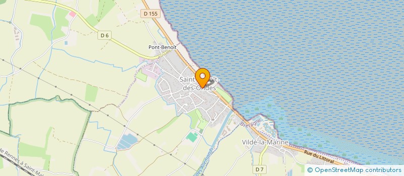 localisation de l'entreprise AR CHACH DIWAL à SAINT-BENOIT-DES-ONDES