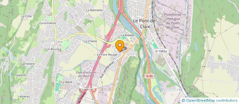 localisation de l'entreprise AR&CO  CLAIX