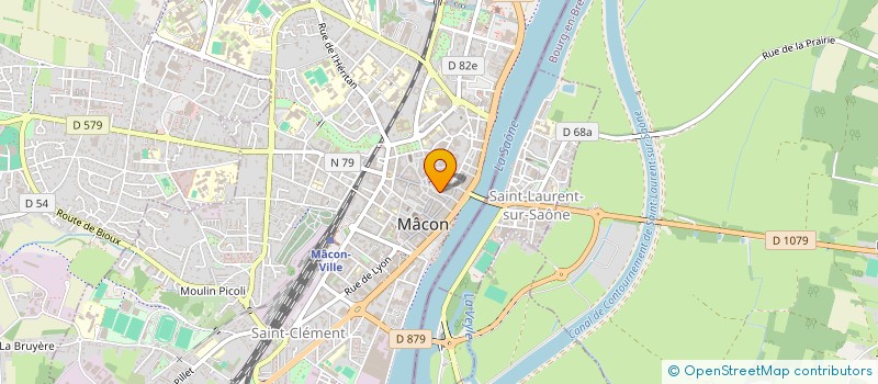 localisation de l'entreprise AR COIF' à MACON