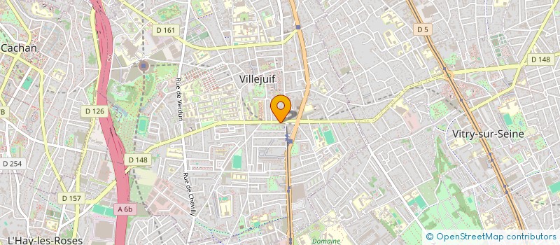 localisation de l'entreprise AR CONCEPT à VILLEJUIF