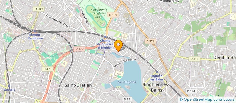 localisation de l'entreprise AR CONCEPT  SOISY-SOUS-MONTMORENCY