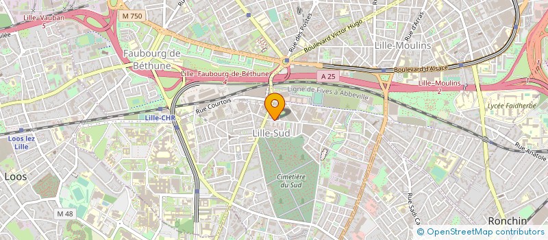 localisation de l'entreprise AR CONCEPT ENERGIE à LILLE