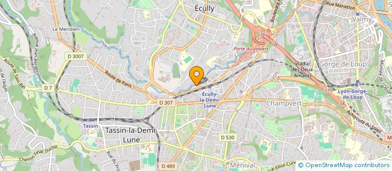 localisation de l'entreprise AR CONSEIL à TASSIN-LA-DEMI-LUNE